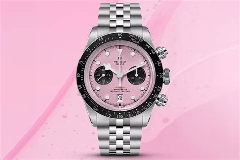 tudor black chrono pink|tudor inter miami.